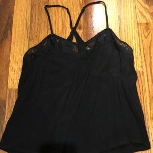 Garage black tank top size (xs)